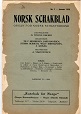 NORSK SJAKKBLAD / 1925 vol 9, no 1  (1-12)
